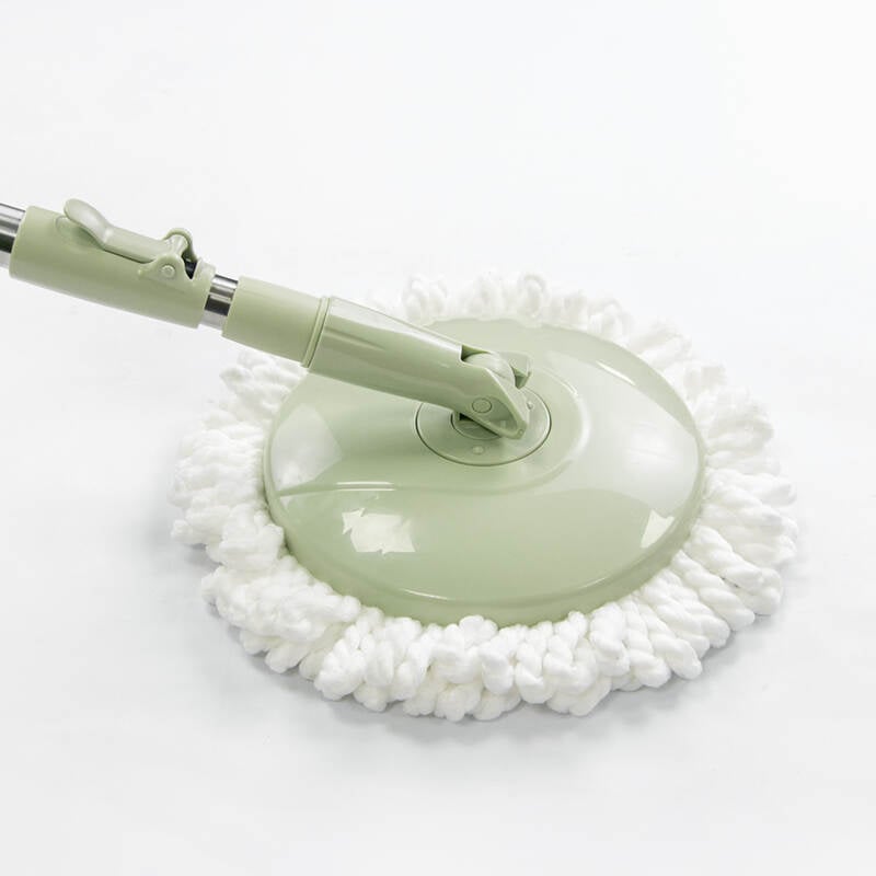 Bộ Cây Lau Nhà Mini Spin Mop & 2 Bông Lau Nhà - Màu Xanh Mint - Locknlock - ETM498MIT, , large image number null